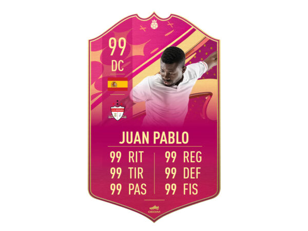 Carta futbol personalizada Futties