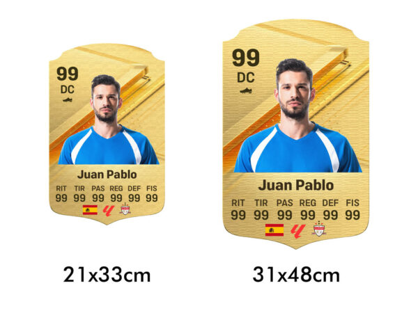 Carta de Fútbol Oro Nueva 2023/24