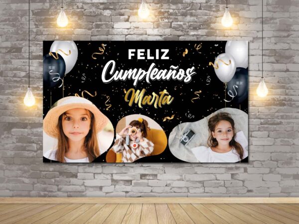 photocall cumpleaños personalizado