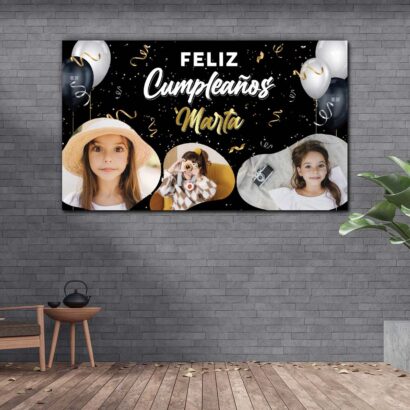 photocall cumpleaños personalizado