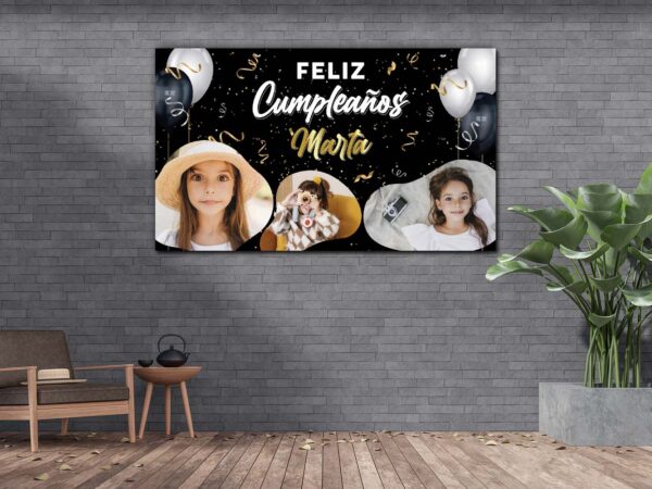 photocall cumpleaños personalizado