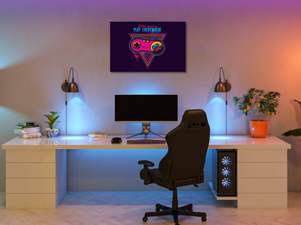 Cuadro Lienzo Retro Games DIseño 1