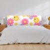 Cabecero Cama PVC Patrón Flores Geniales