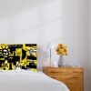 Cabecero Cama PVC Graffiti Amarillo