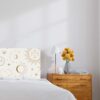 Cabecero Cama PVC Sol y Luna Doradado