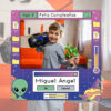 Photocall Alien Cumpleaños Personalizado