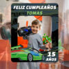 Photocall Coche de Carreras Personalizado