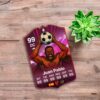 Carta de Fútbol Diseño Héroes 2024/25