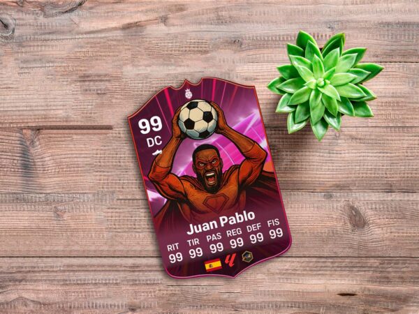 Carta de Fútbol Diseño Héroes 2024/25